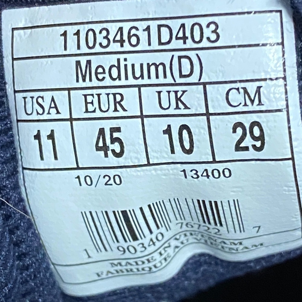 Brooks Range Mens Running Shoes Navy Blue Orange Size 11 D - Picture 3 of 8